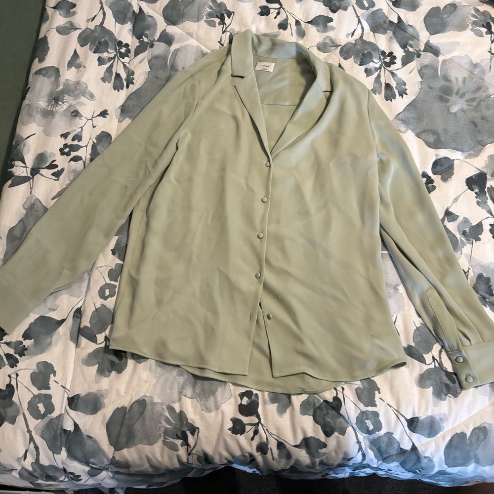 Aritzia Wilfred tulum blouse